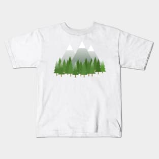Summertime in the forest Kids T-Shirt